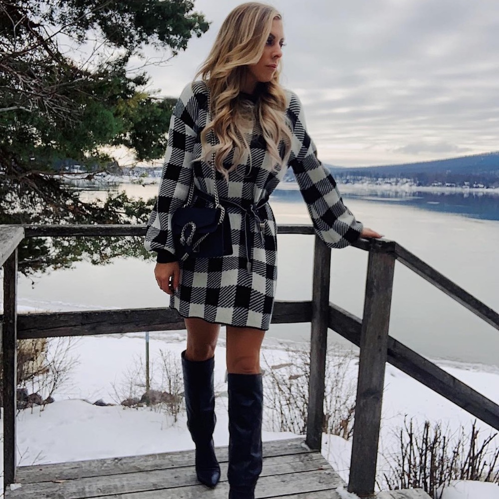 LPA Floyd Sweater Dress